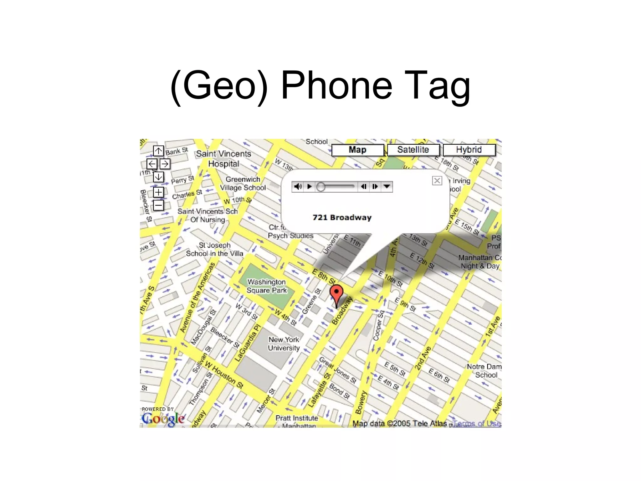 (Geo) Phone Tag 
 