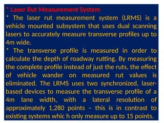 Laser Profiling Rutting GEOPHYSICAL METHODS AND THEIR TERMS .pptx