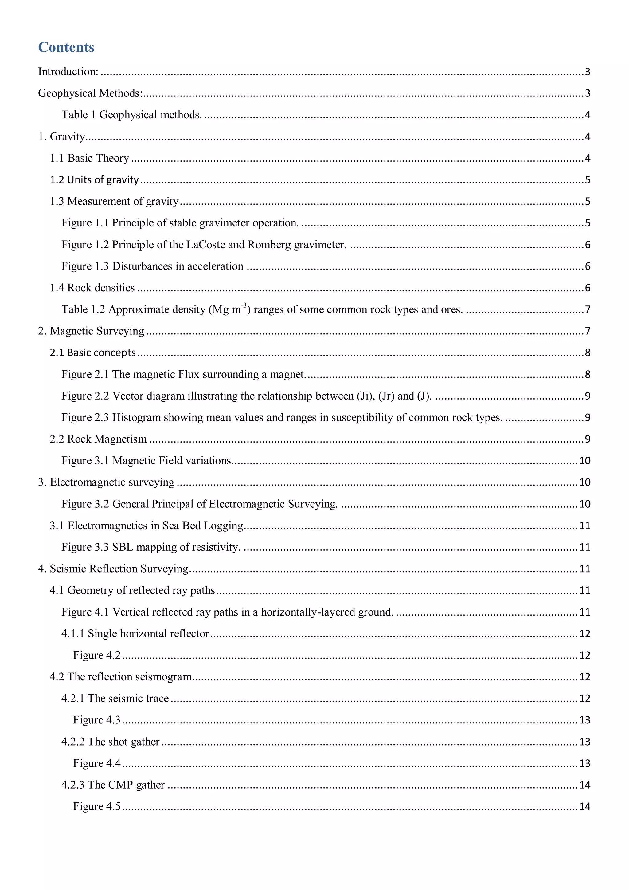 Geophysical methods in Hydrocarbon Exploration | PDF