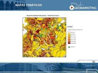 MAPAS TEMÁTICOS 33 En base mapa IMQ 