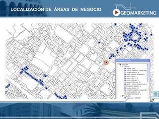LOCALIZACIÓN DE  ÁREAS  DE  NEGOCIO 47 