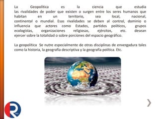 Geopolitica | PPTX