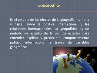 Geopolitica | PPTX