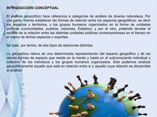 La Geopolítica | PPTX