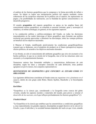 Geopolitica | DOCX