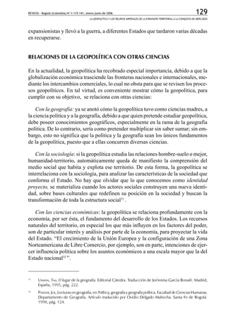 Geopolitica Nociones Generales Pdf | PDF