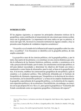 Geopolitica Nociones Generales Pdf | PDF