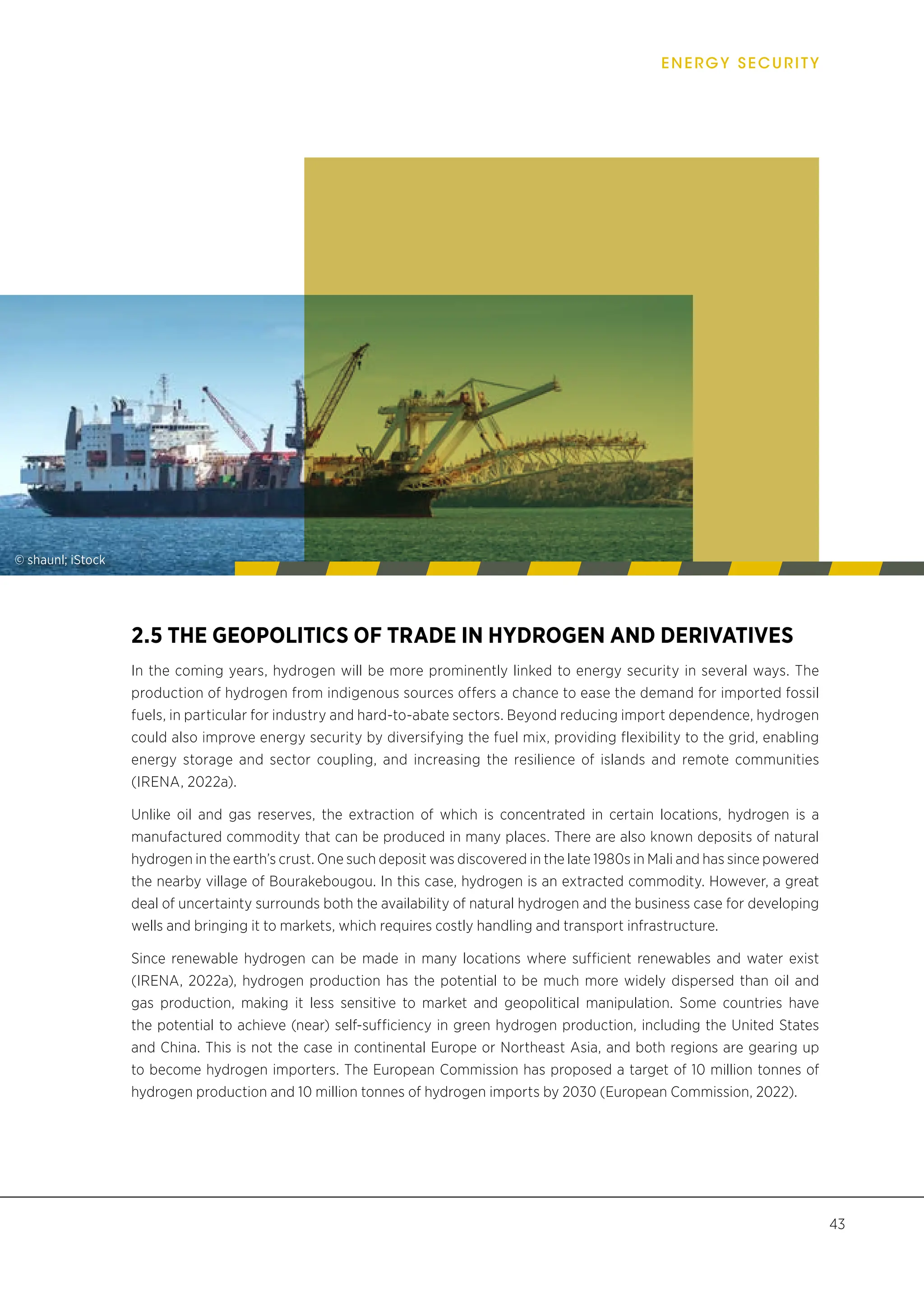 IRENA Geopolitics of the energy transition: Energy security | PDF