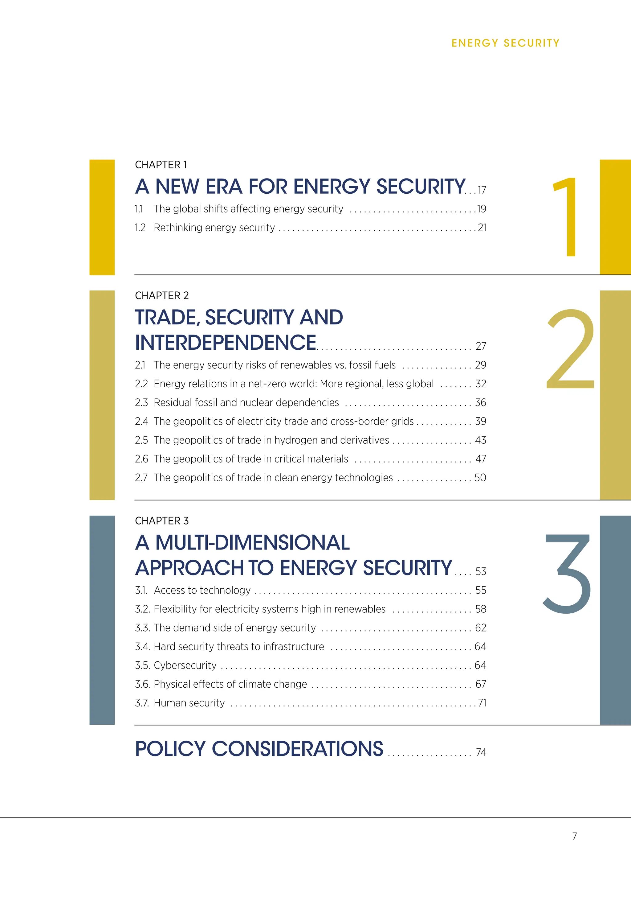 IRENA Geopolitics of the energy transition: Energy security | PDF