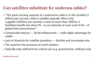 The Geopolitics of Undersea Cable Resilience | PDF