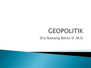 Dra Nawang Retno D ,M.Si 
 