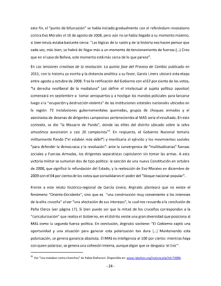 Geopolítica boliviana. la tensión 'cambas vs. collas' | PDF