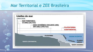Mar Territorial e ZEE Brasileira
 