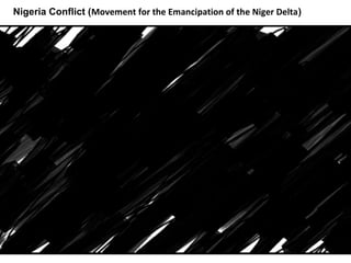 Nigeria Conflict (Movement for the Emancipation of the Niger Delta)
 