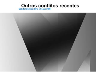 Outros conflitos recentesEstado Islâmico: Síria e Iraque (ISIS)
 
