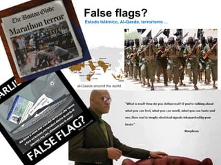 False flags?
Estado Islâmico, Al-Qaeda, terrorismo ...
al-Qaeda around the world.
 
