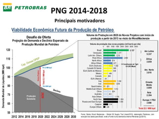 PNG 2014-2018
Principais motivadores
 