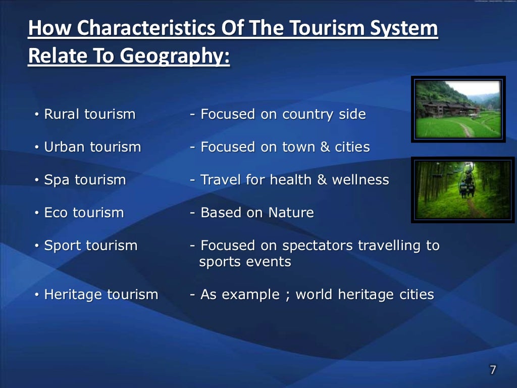 Geography of tourism