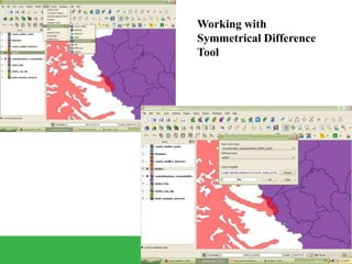 Working with
Symmetrical Difference
Tool
 