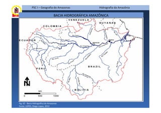 GEO PSC1 - Hidrografia da Amazônia | PDF