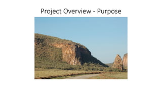 Project	Overview	- Purpose
 