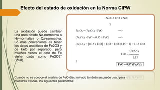 GEOQUIMICA NORMA CIPW.pptx