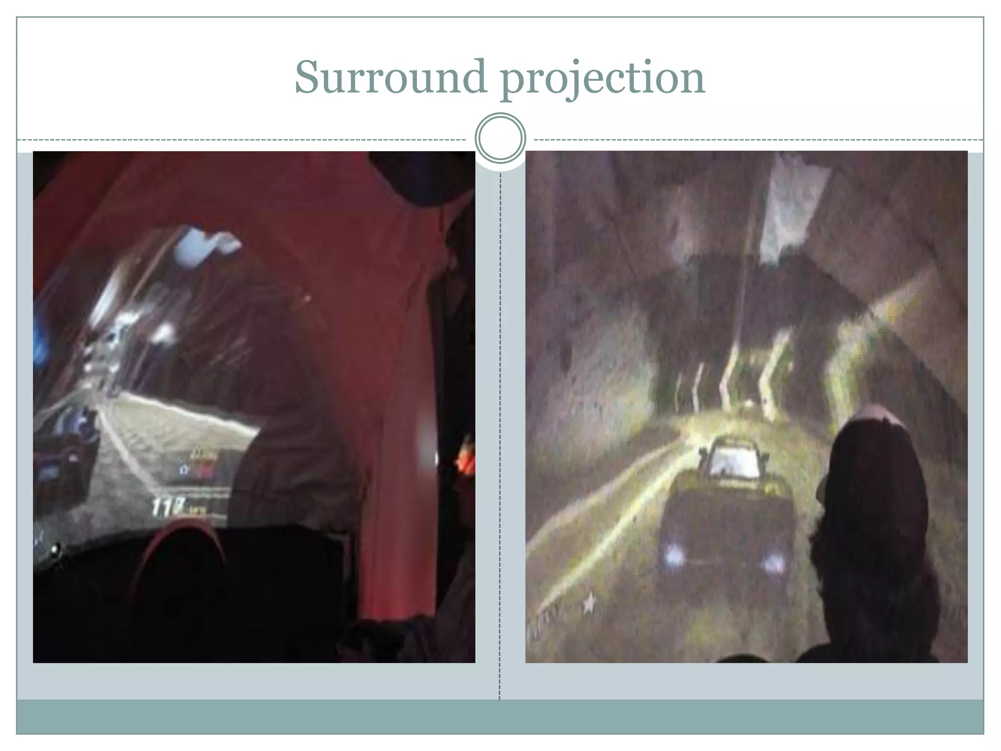 Surround projection

 