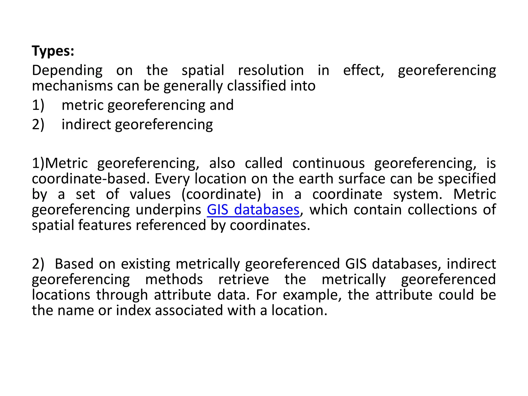 Geo . Referencing | PPTX