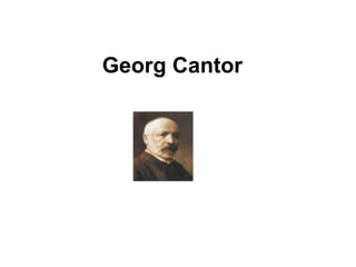 Georg Cantor 