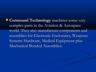 George Braswell Command Tech | PPT