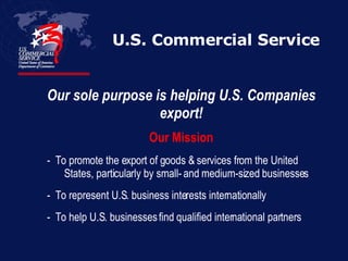 US Commercial Services Overview | PPT