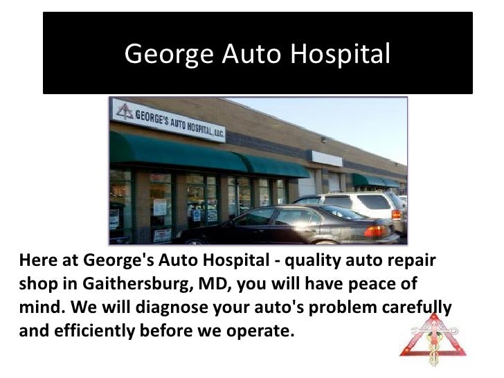 Auto repair shop Gaithersburg,MD
