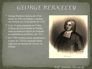 George berkeley | PPT