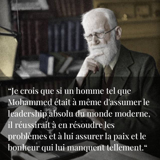 George Bernard Shaw Et Mohamed