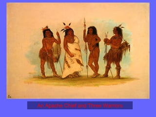 An Apache Chief and Three Warriors 