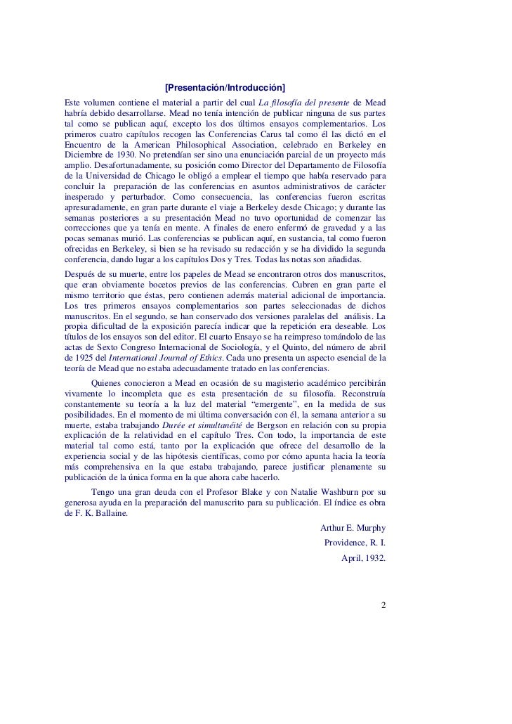 george herbert mead essay Note: these notes are from a previous semester and i have not updated them george herbert mead mead is generally regarded as the founder of the symbolic interaction approach. george herbert mead essay Note: these notes are from a previous semester and i have not updated them george herbert mead mead is generally regarded as the founder of the symbolic interaction approach.