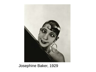 Josephine Baker, 1929
 