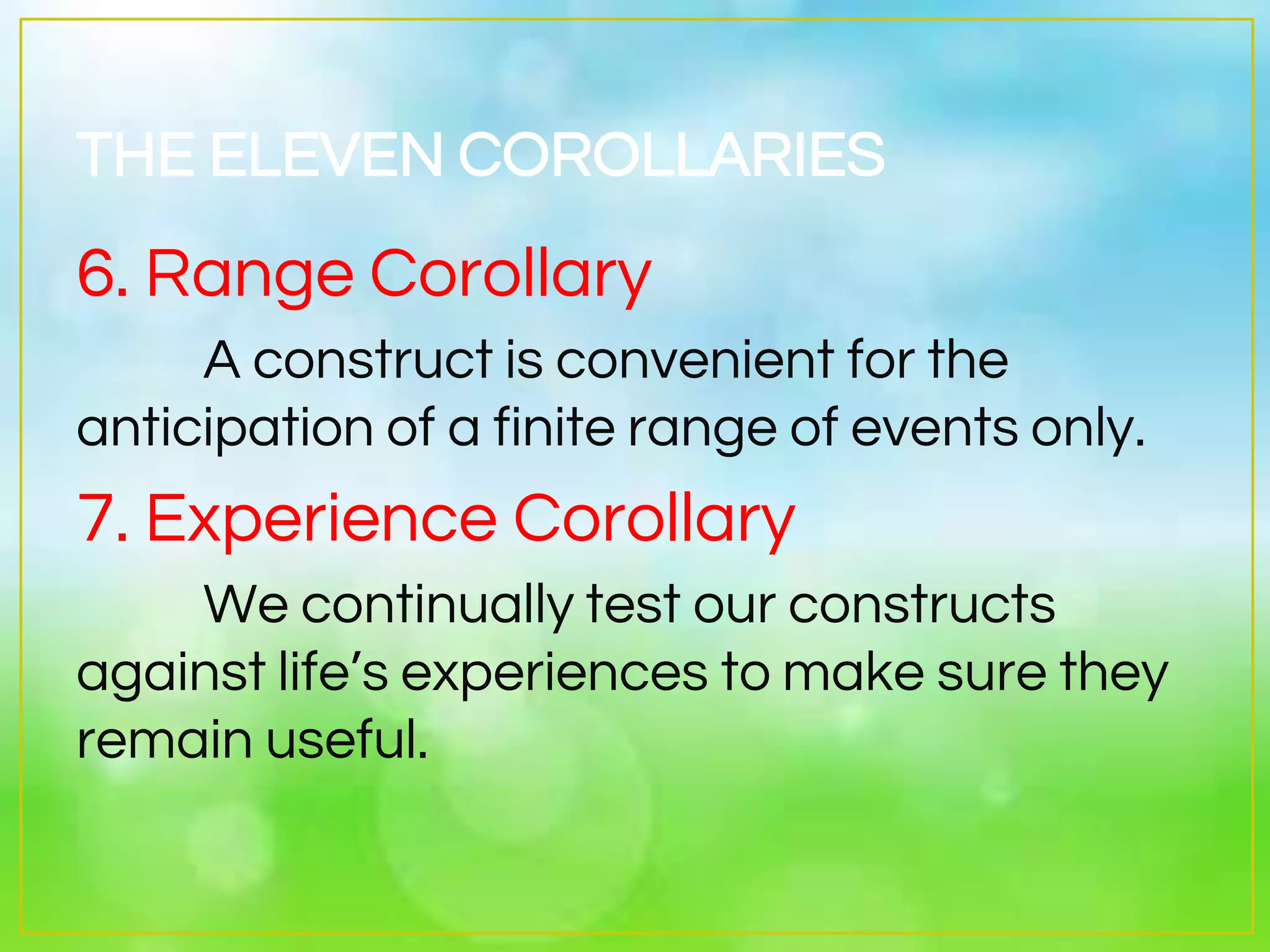 George Kelly (Psychology) | PPTX