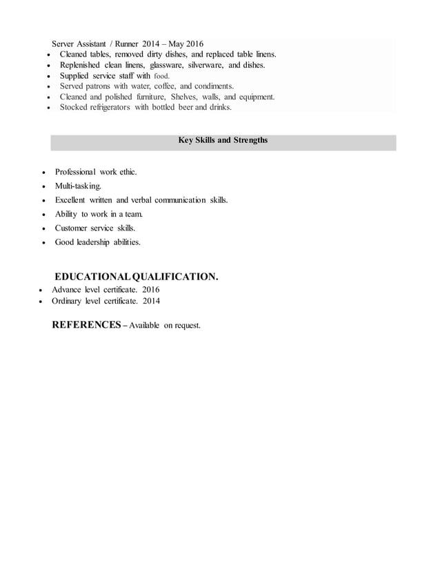 Contoh Cv Office Boy vrogue.co