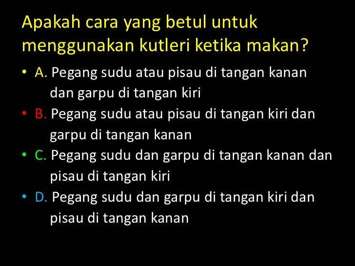 George Pembentangan Hsp 1 9c Etika Makan