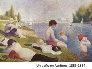 Un baño en Asnières, 1883-1884
 