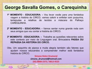 George savalla gomes, o carequinha por simone helen drumond | PDF
