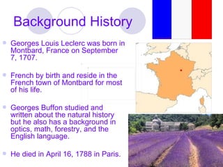 Georges buffon | PPT