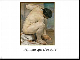 Femme qui s’essuie
 