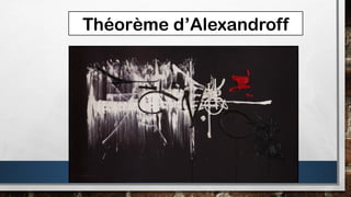 Théorème d’Alexandroff
 