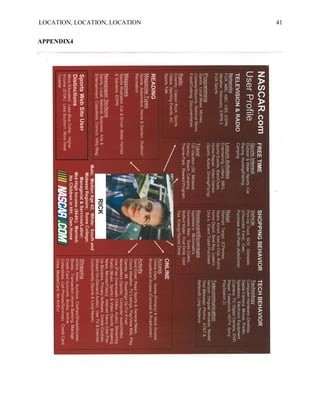 LOCATION, LOCATION, LOCATION   41


APPENDIX4
 