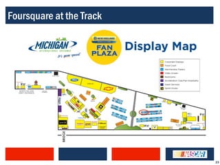 Foursquare at the Track




                          23
 