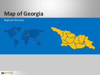 Map of Georgia
Regional Divisions

 