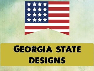 Georgia state designs