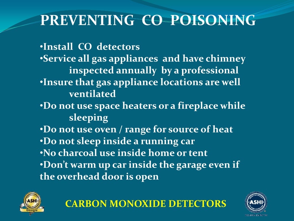 Carbon Monoxide Detector Requirements